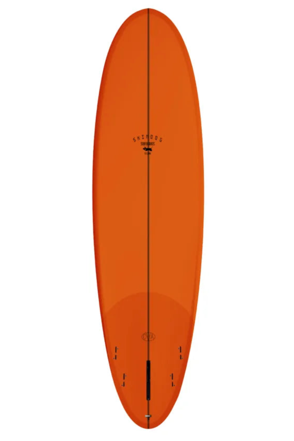 Skindog Thunderbolt Ova Surfboard Orange