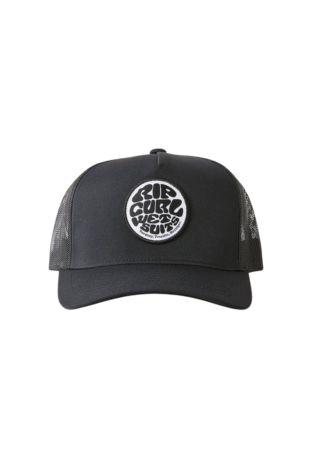 Rip Curl Wetsuit Icon Mens Trucker Cap Black