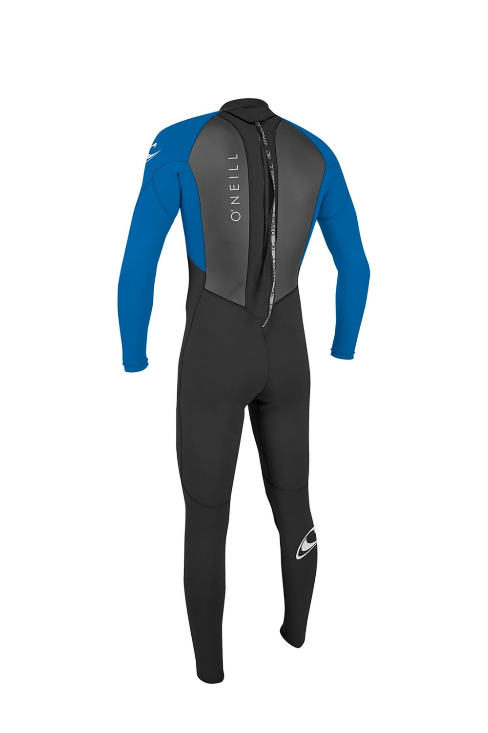 O'Neill Reactor-2 Youth 3/2mm Wetsuit Back Zip Black/Ocean