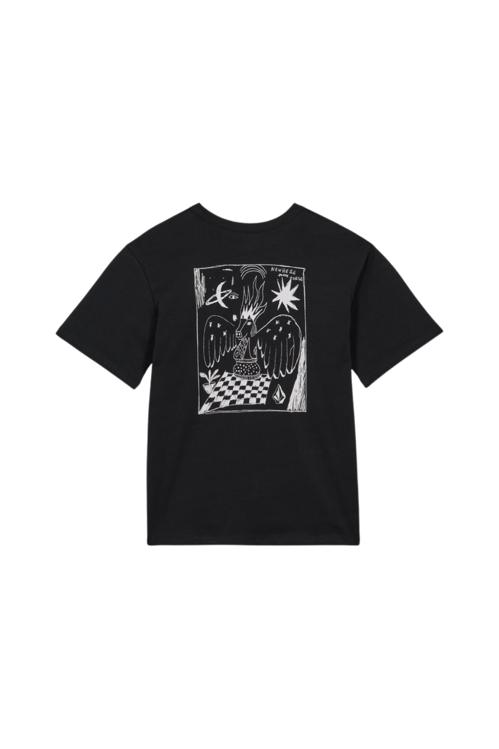 Volcom Nowhere Kids T-Shirt Black