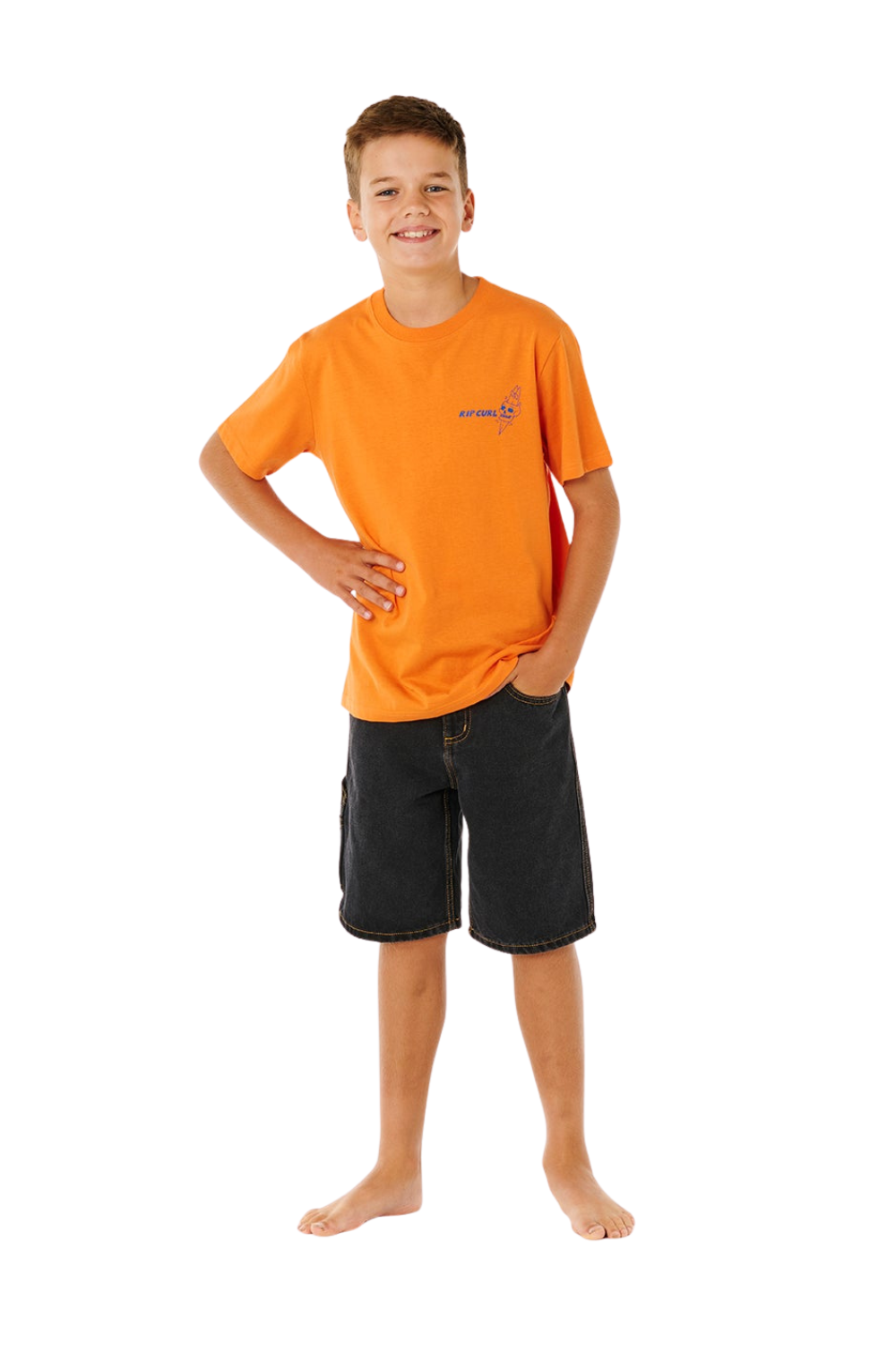 Rip Curl Eternal Shred Art Boys T-Shirt Vitamin C