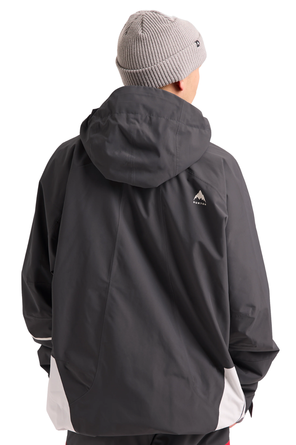 Burton Reserve 2L Mens Relaxed Anorak Technical Ski & Snowboard Jacket Gotham Gray/Gray Cloud