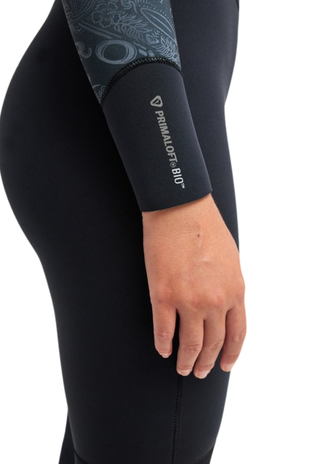 Roxy Swell Natural 4/3mm Womens Wetsuit Chest Zip Bandana