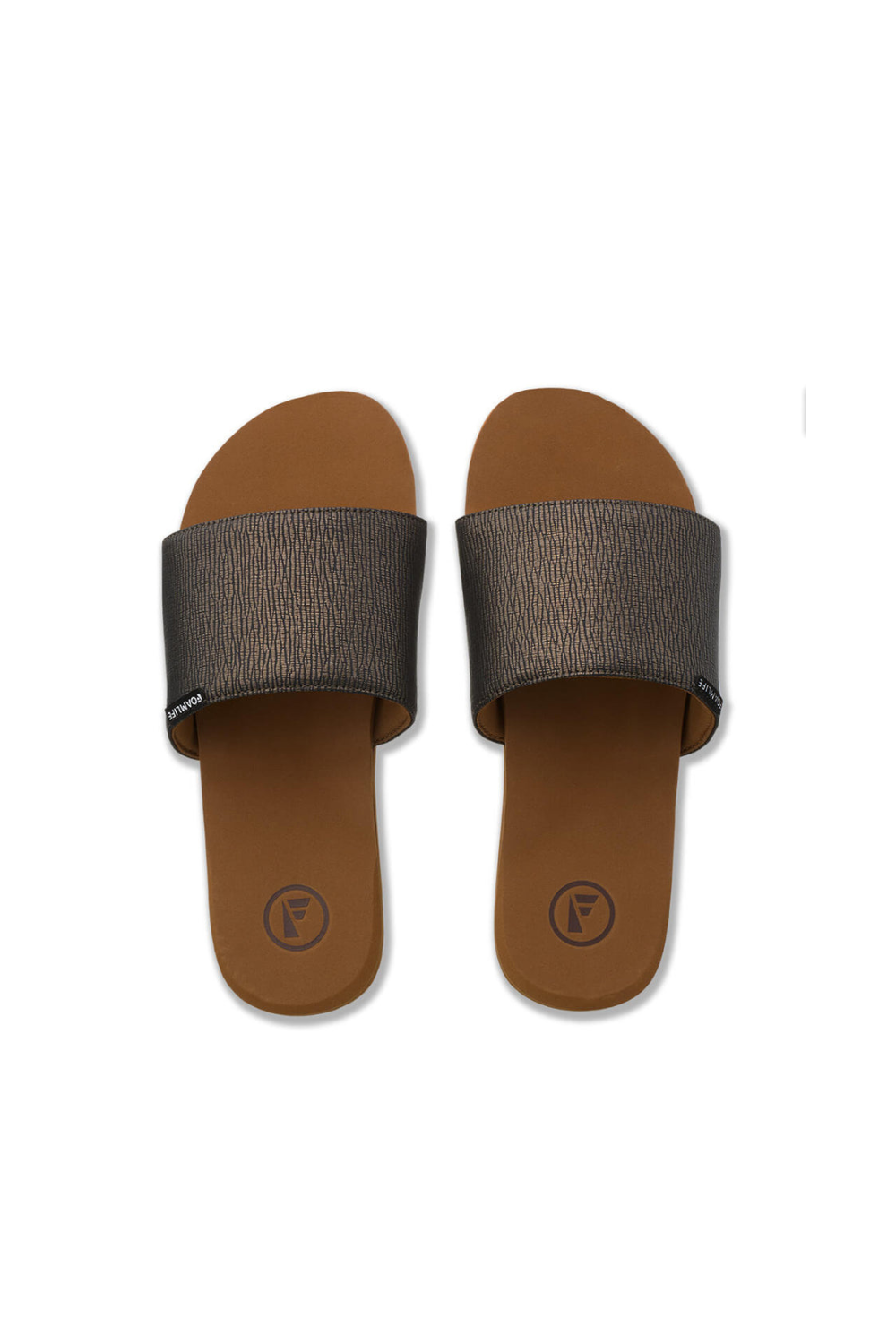 Foamlife Seales Slide Earth Womens Sandal Brown