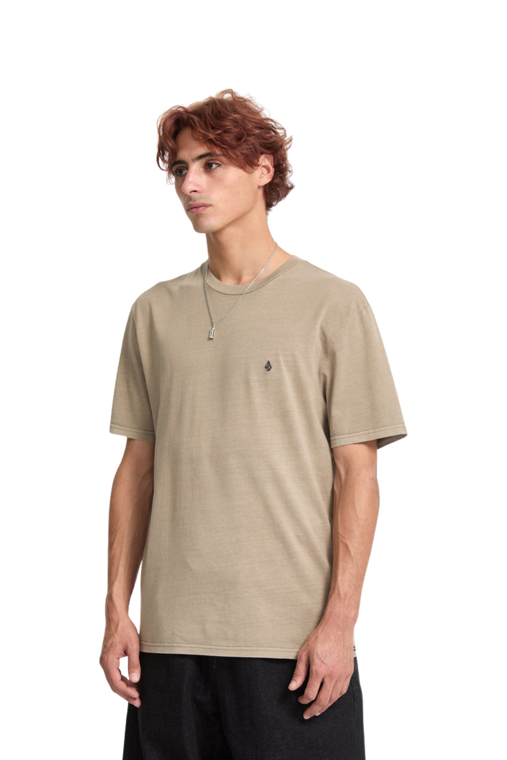 Volcom Solid Stone Short Sleeve T-Shirt Brindle