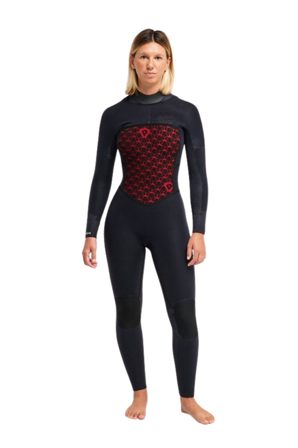 Roxy Swell Natural 4/3mm Womens Wetsuit Chest Zip Bandana