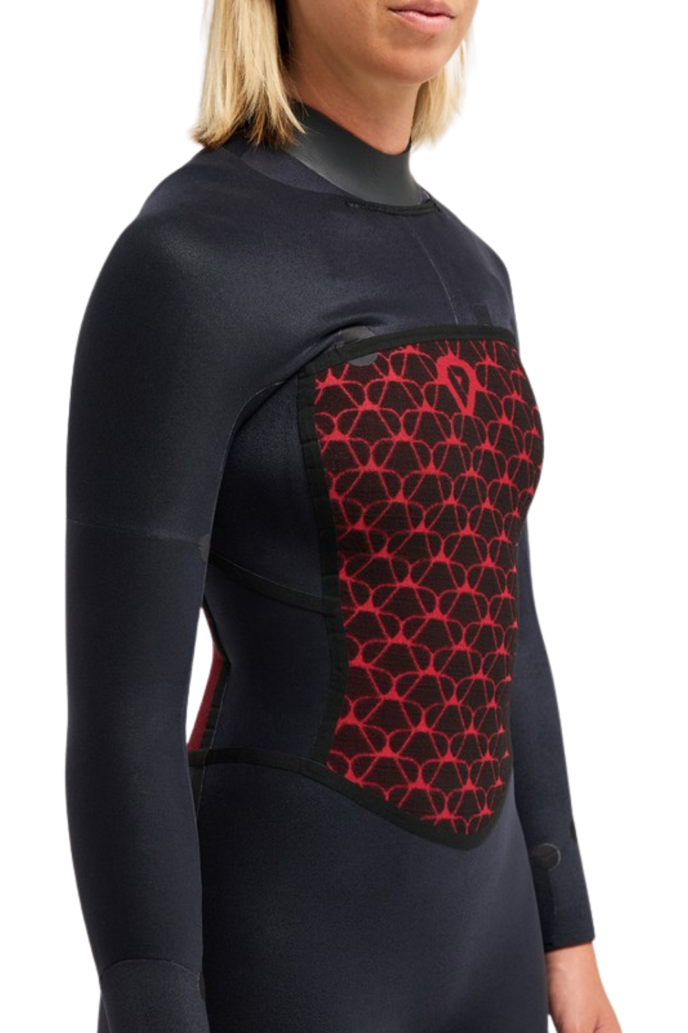 Roxy Swell Natural 4/3mm Womens Wetsuit Chest Zip Bandana