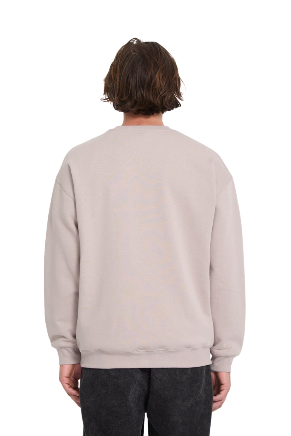 Volcom Stone Mens Sweatshirt Bark Brown