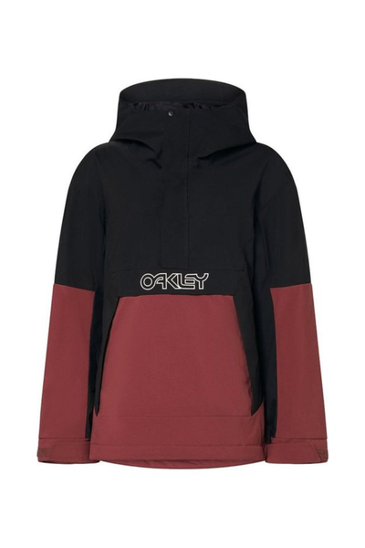 Oakley Womens TNP Tbt Insulated Anorak Blackout Grenache Oakley Womens TNP Tbt Insulated Anorak Blackout Grenache
