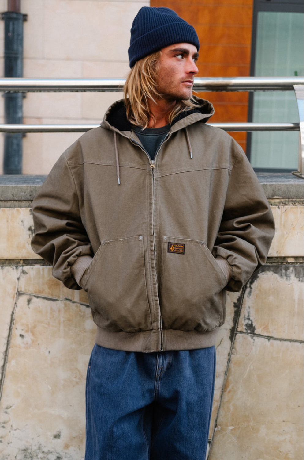 Volcom Hamilstorm Mens Jacket Earth