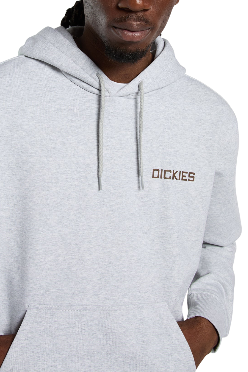 Dickies Payson Mens Hoodie Light Gray
