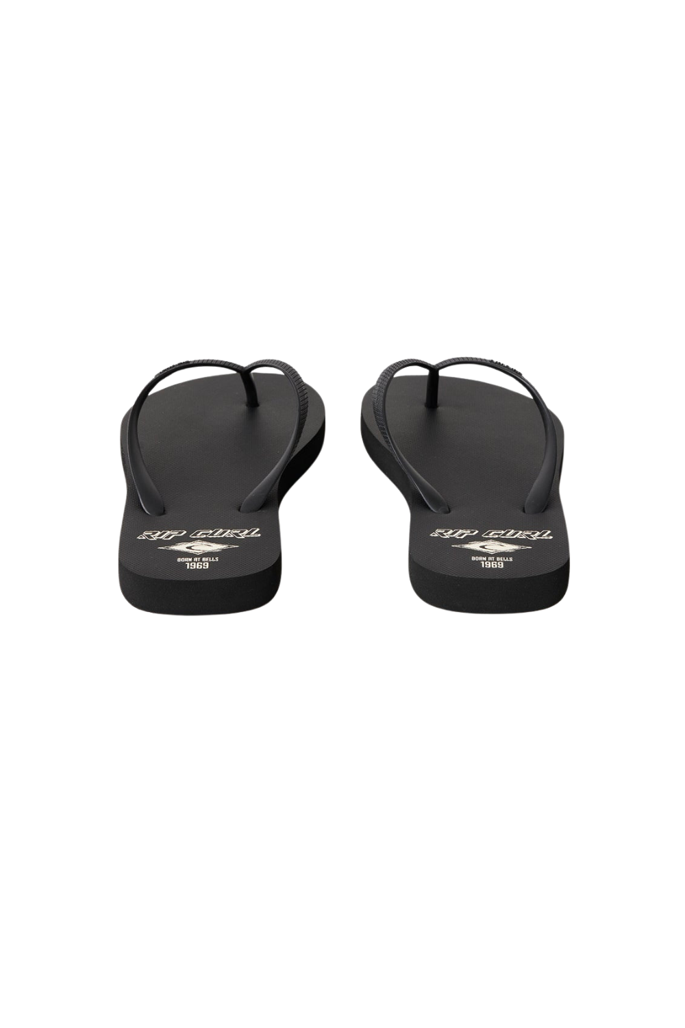 Rip Curl Icons Of Surf Bloom Womens Open Toe Flip Flop Black