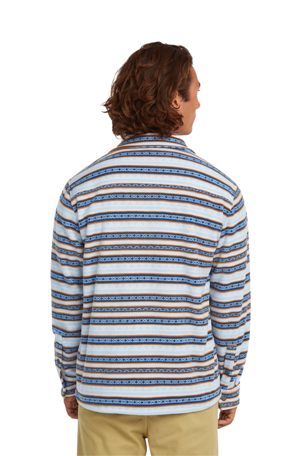 O'Neill O'Riginals Superfleece Mens Shirt Blue Originals Hstripe