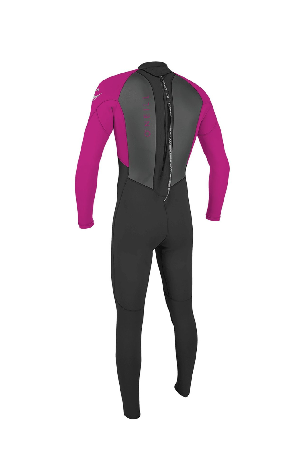 O'Neill Reactor-2 3/2mm Youth Wetsuit Back Zip Black/Berry