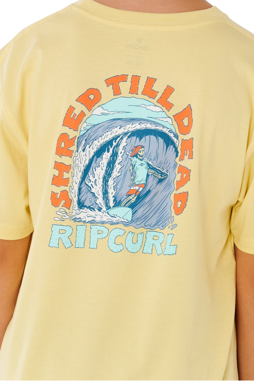 Rip Curl Shred Til Boys T-Shirt Sunlight
