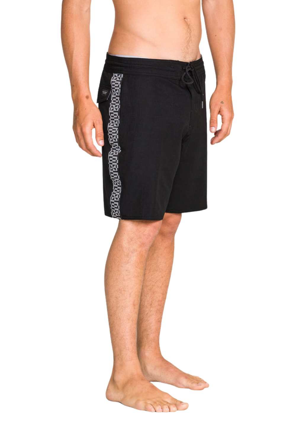 Volcom Yewster Loose Stoney Mens 18" Boardshorts Black