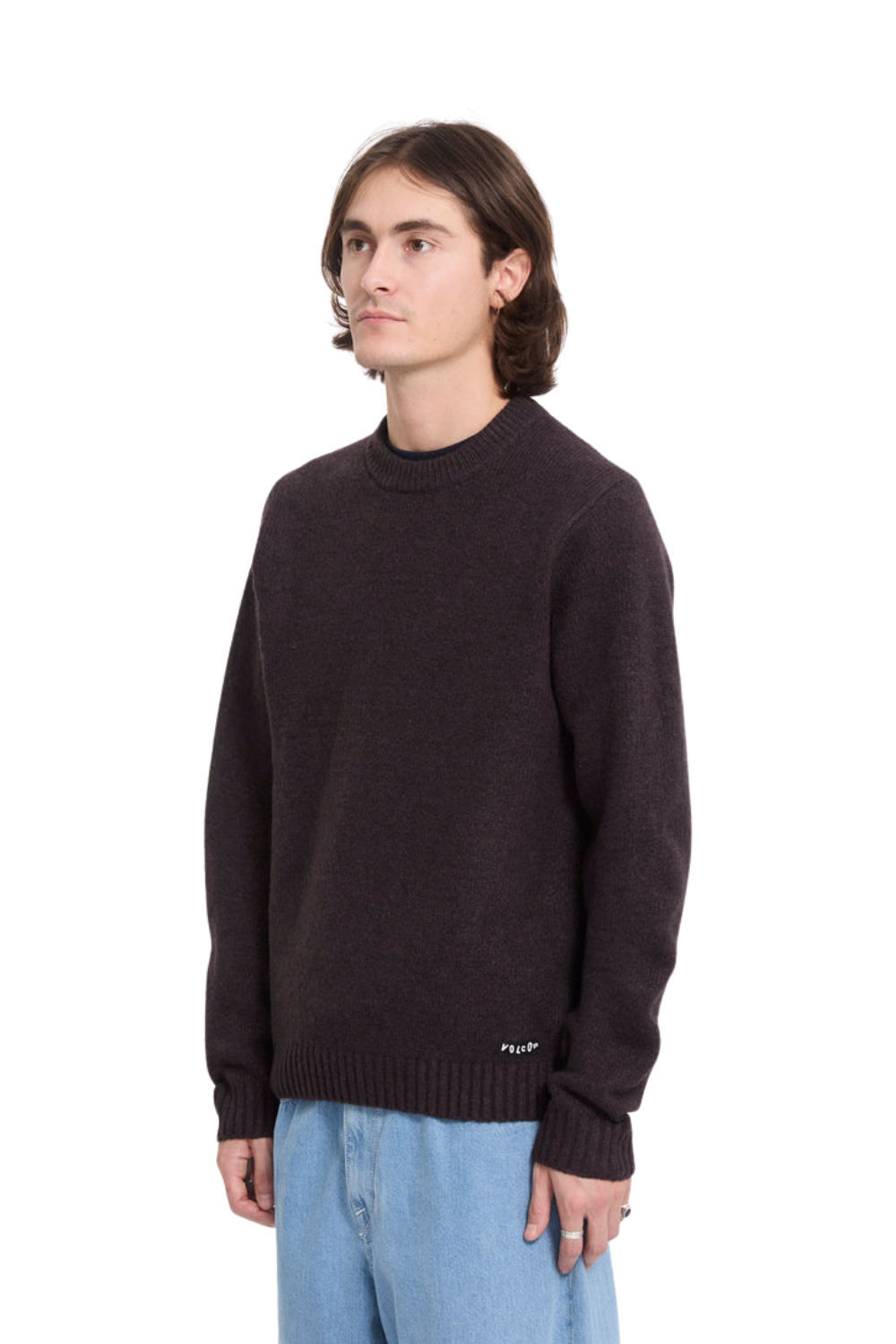 Volcom Edmonder II Mens Sweater Raisin