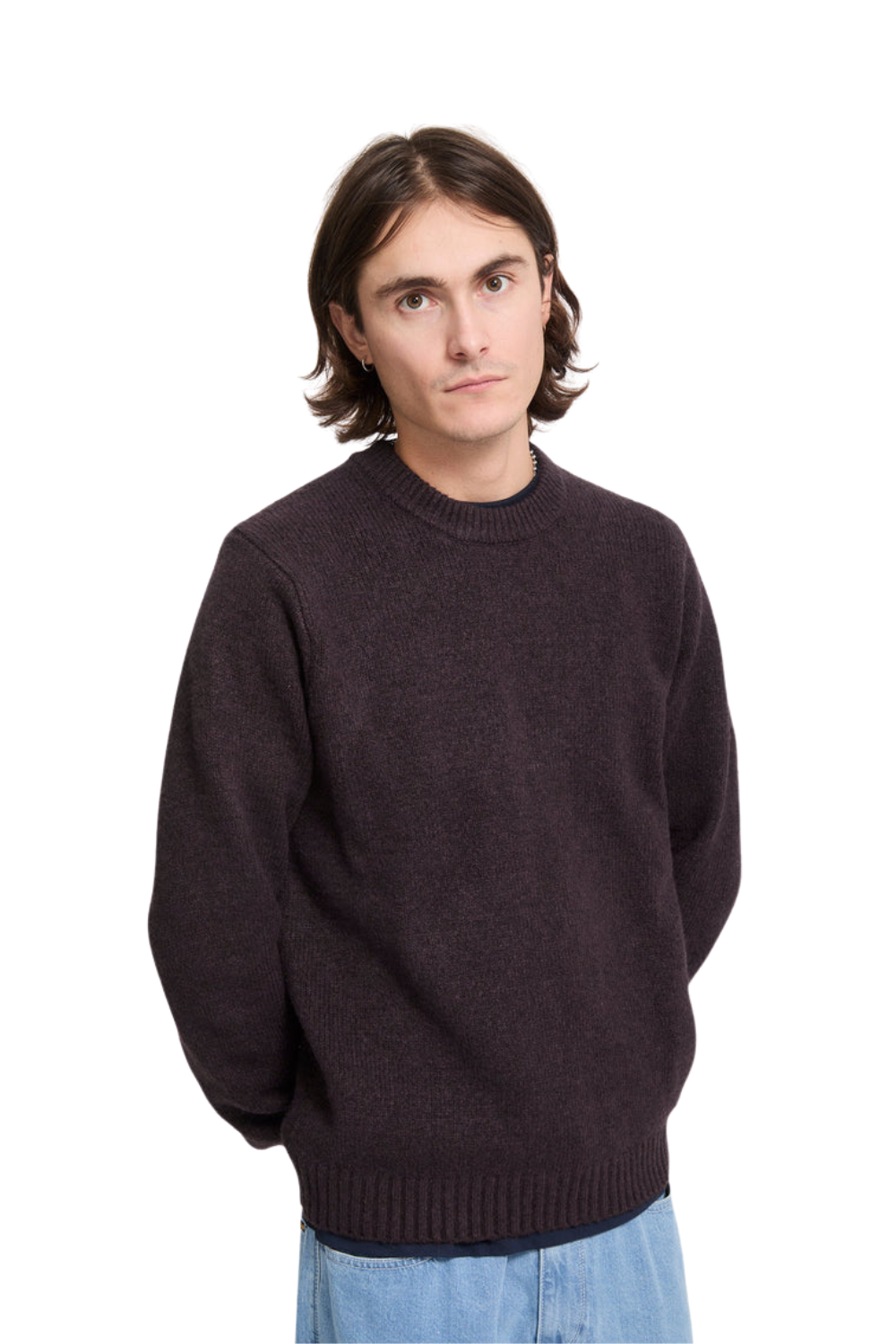 Volcom Edmonder II Mens Sweater Raisin