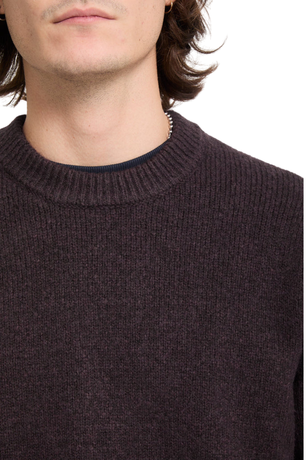 Volcom Edmonder II Mens Sweater Raisin