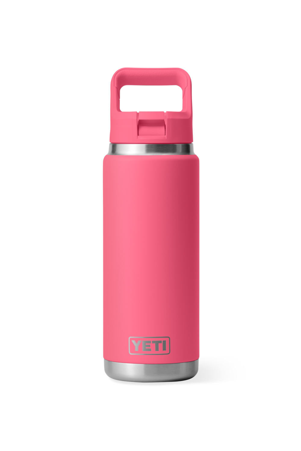 Yeti Rambler 26 Oz Straw Bottle Tropical Pink