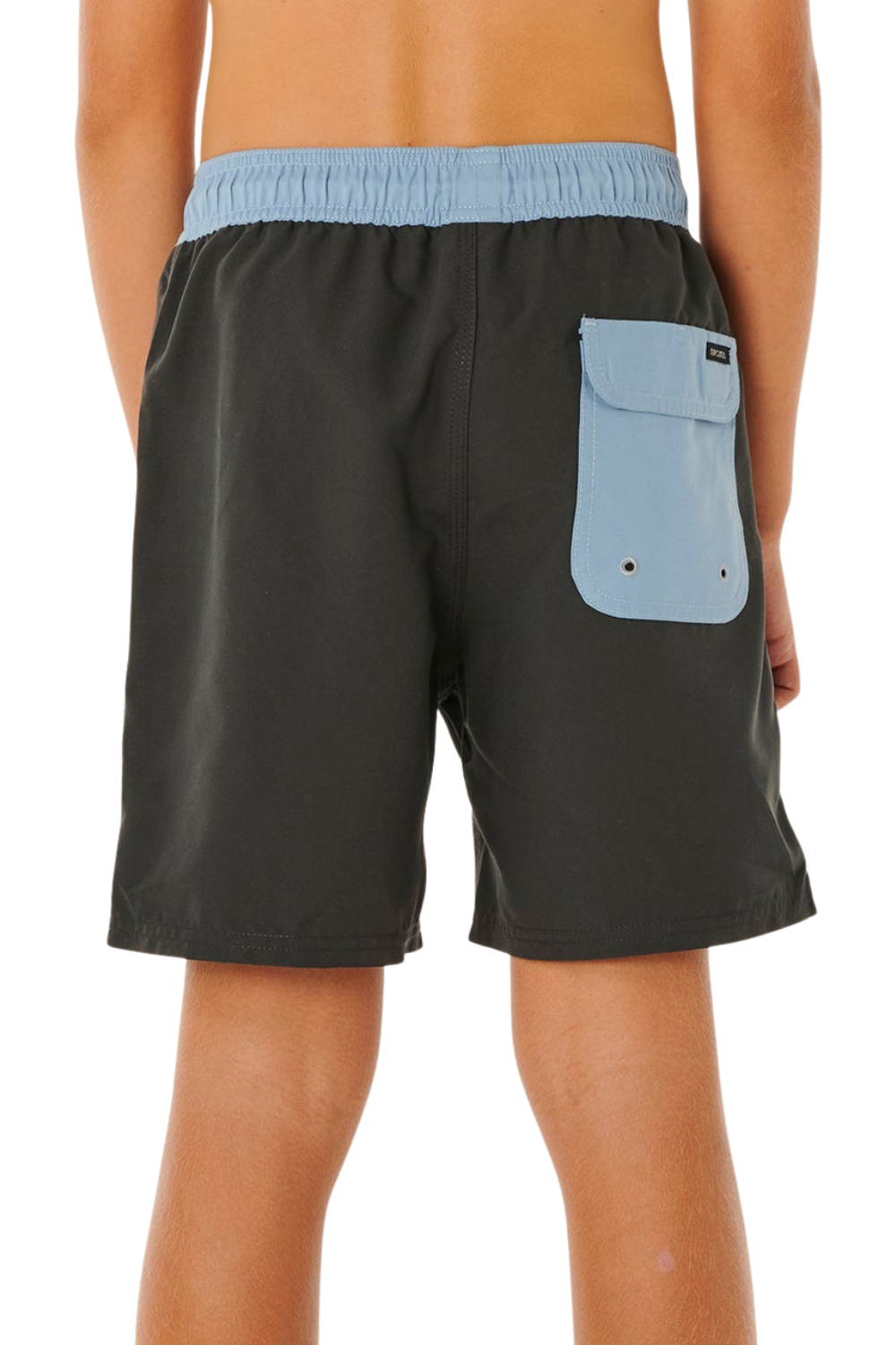 Rip Curl Eternal Shred Block Boys Volley Boardshorts Washed Black
