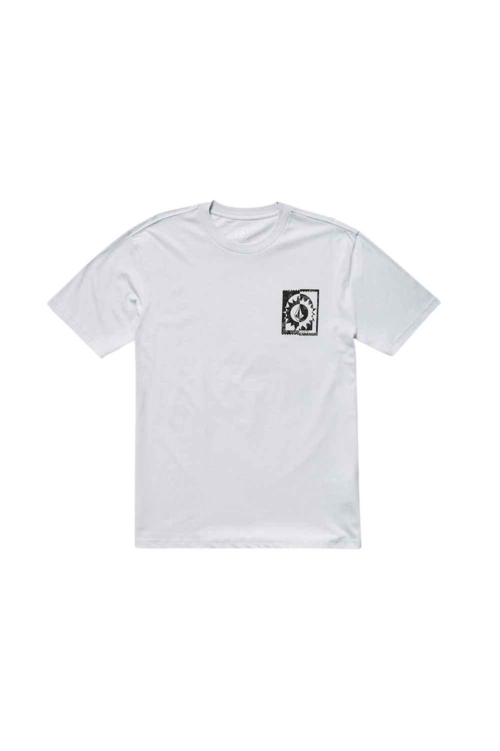 Volcom Burner Mens T-Shirt Light Blue Acid