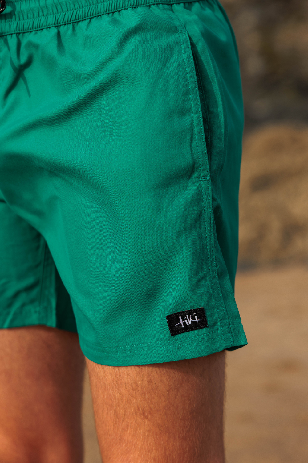 Tiki Mens Volley Shorts Turquoise