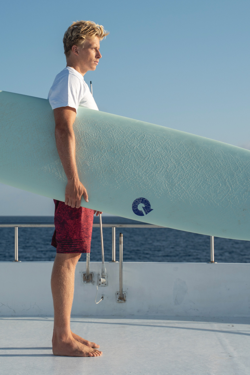 Torq 24/7 TET Longboard Surfboard Pop Light Aqua