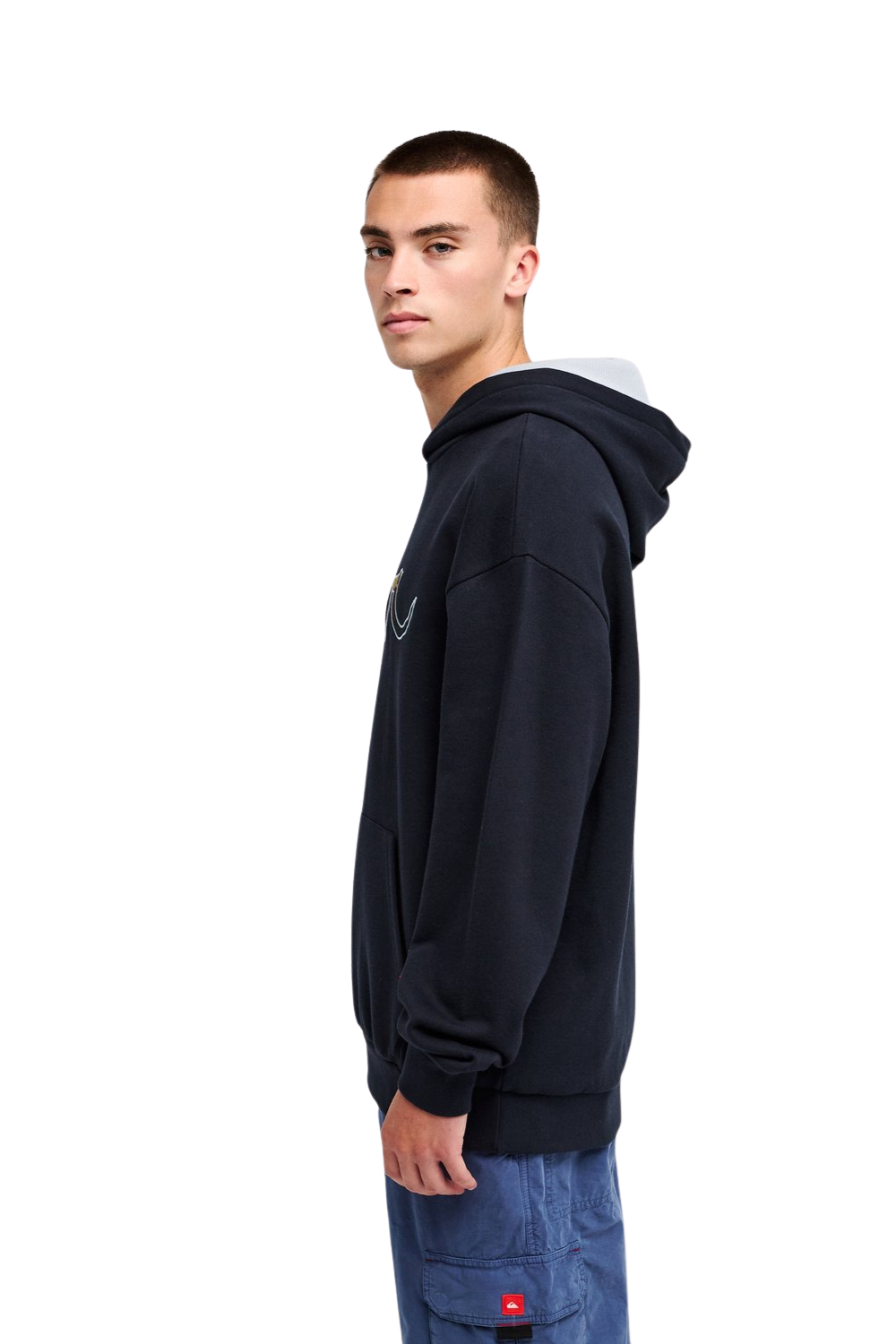 Quiksilver Young Guns Vortex Mens Hoodie Black