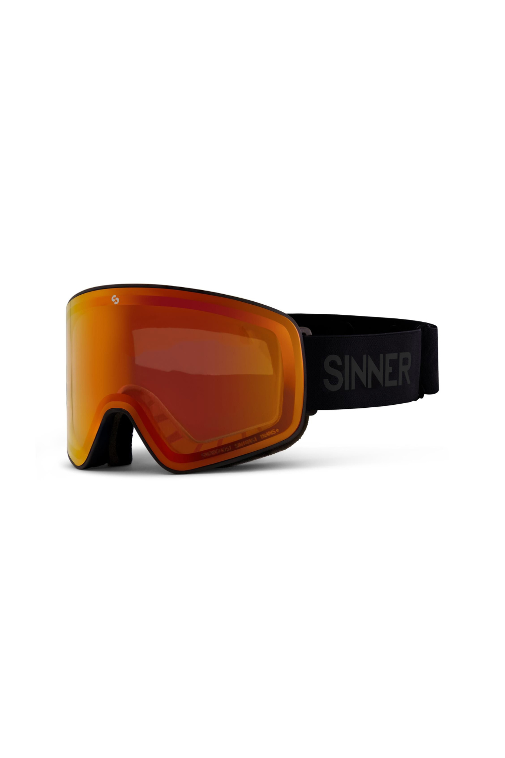 Sinner Snowghost Snow Goggles Matte Black