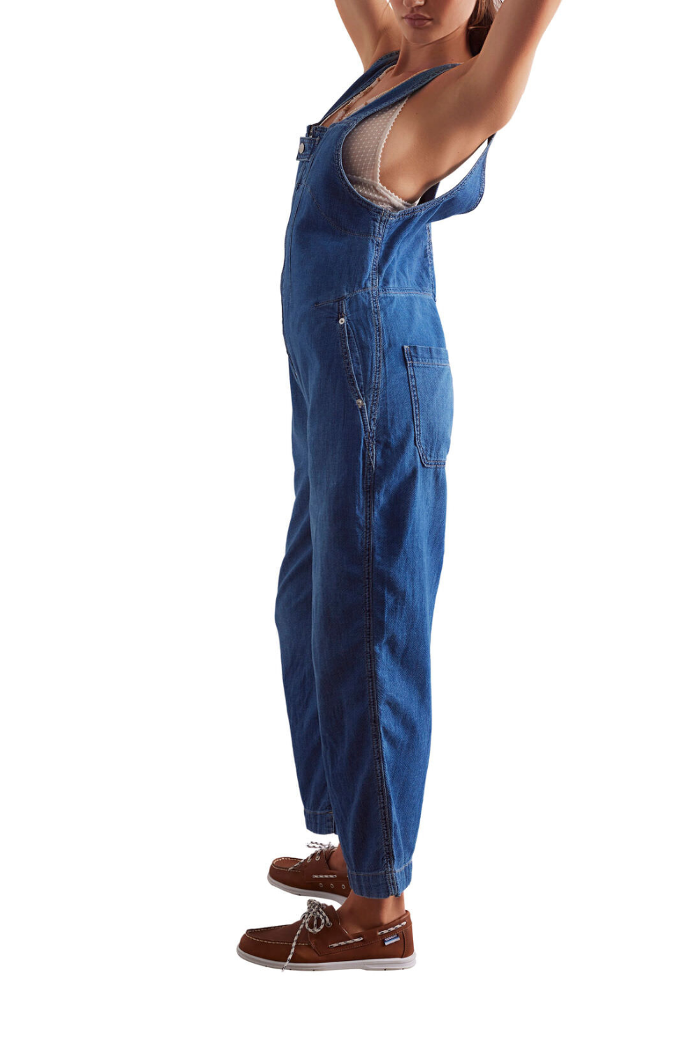 Free People Jude One Piece Mid Indigo