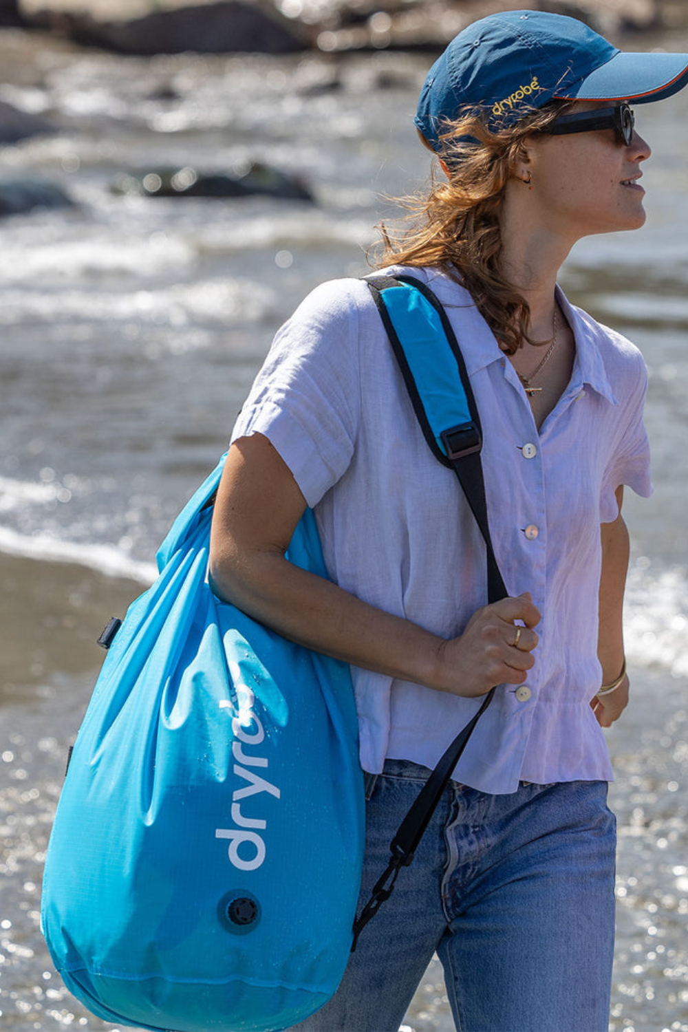 Dryrobe Compression Travel Bag Blue