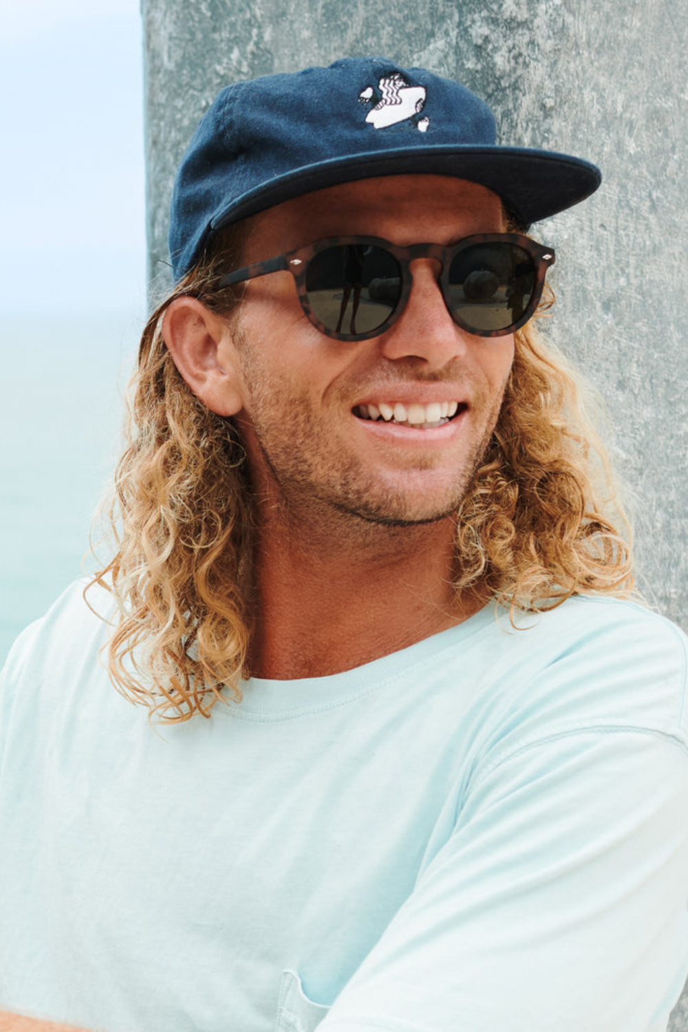 I-Sea Blair Conklin Sunglasses Blonde Tort/Green Polarised Lens