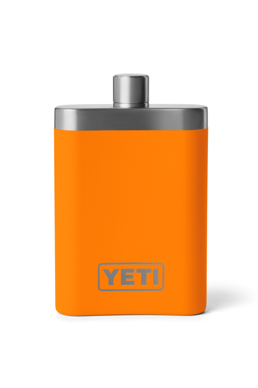 Yeti Rambler Flask Upland Bird King Crab Orange