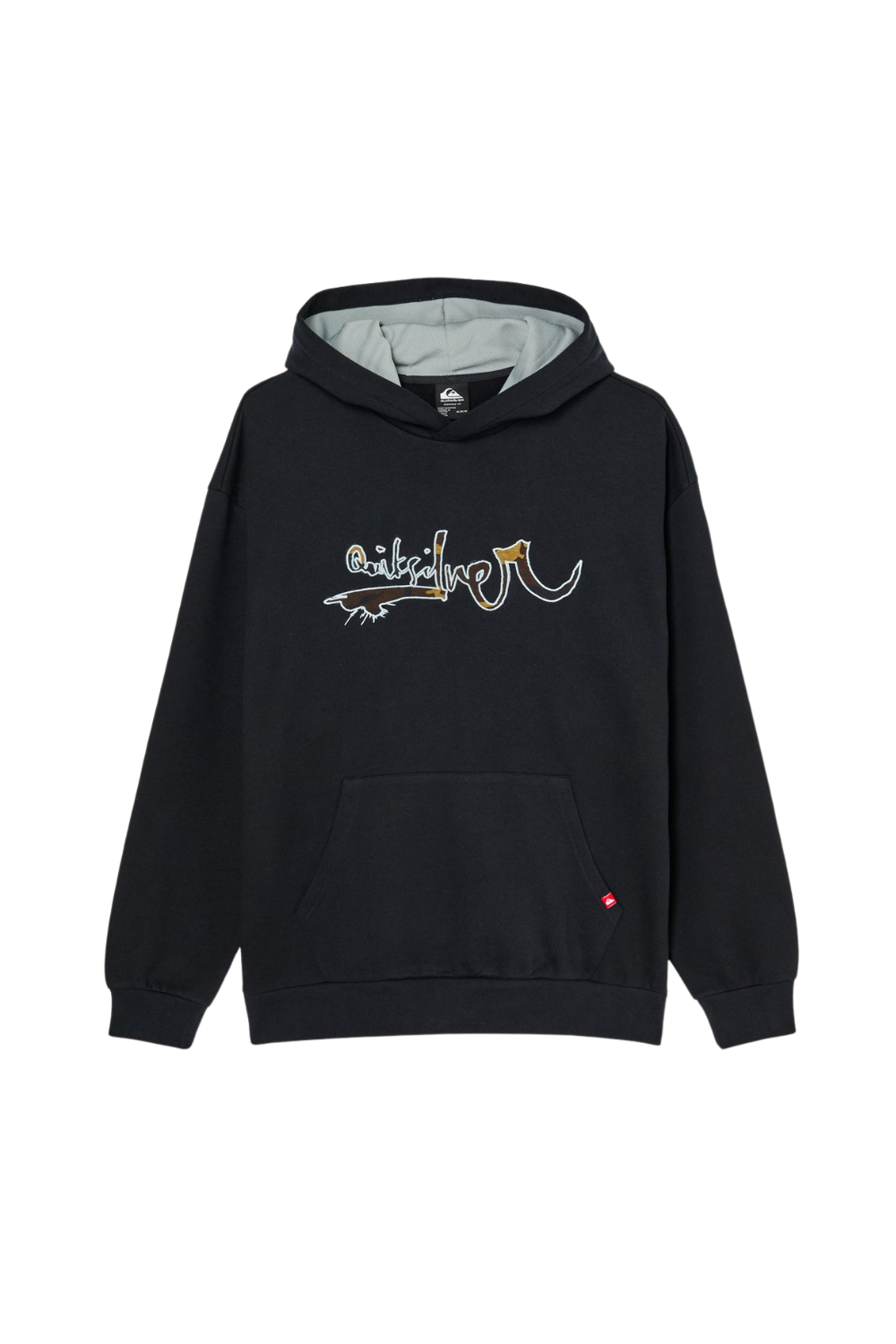 Quiksilver Young Guns Vortex Mens Hoodie Black