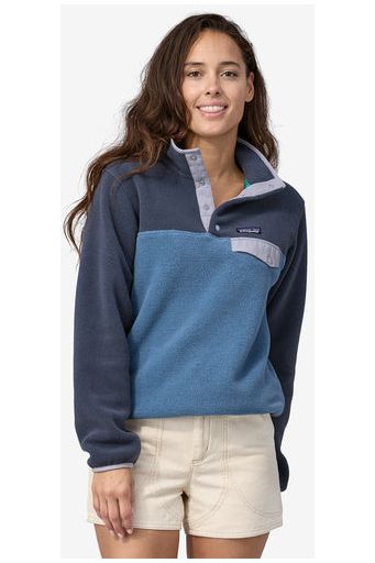 Patagonia Women's LW Synch Snap-T Pullover Utility Blue