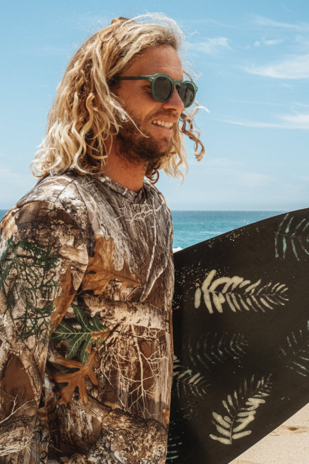 I-Sea Blair Conklin Sunglasses Kale/Green Polarised Lens