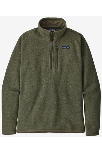 Patagonia Men's Better Sweater 1/4 Zip Industrial Green