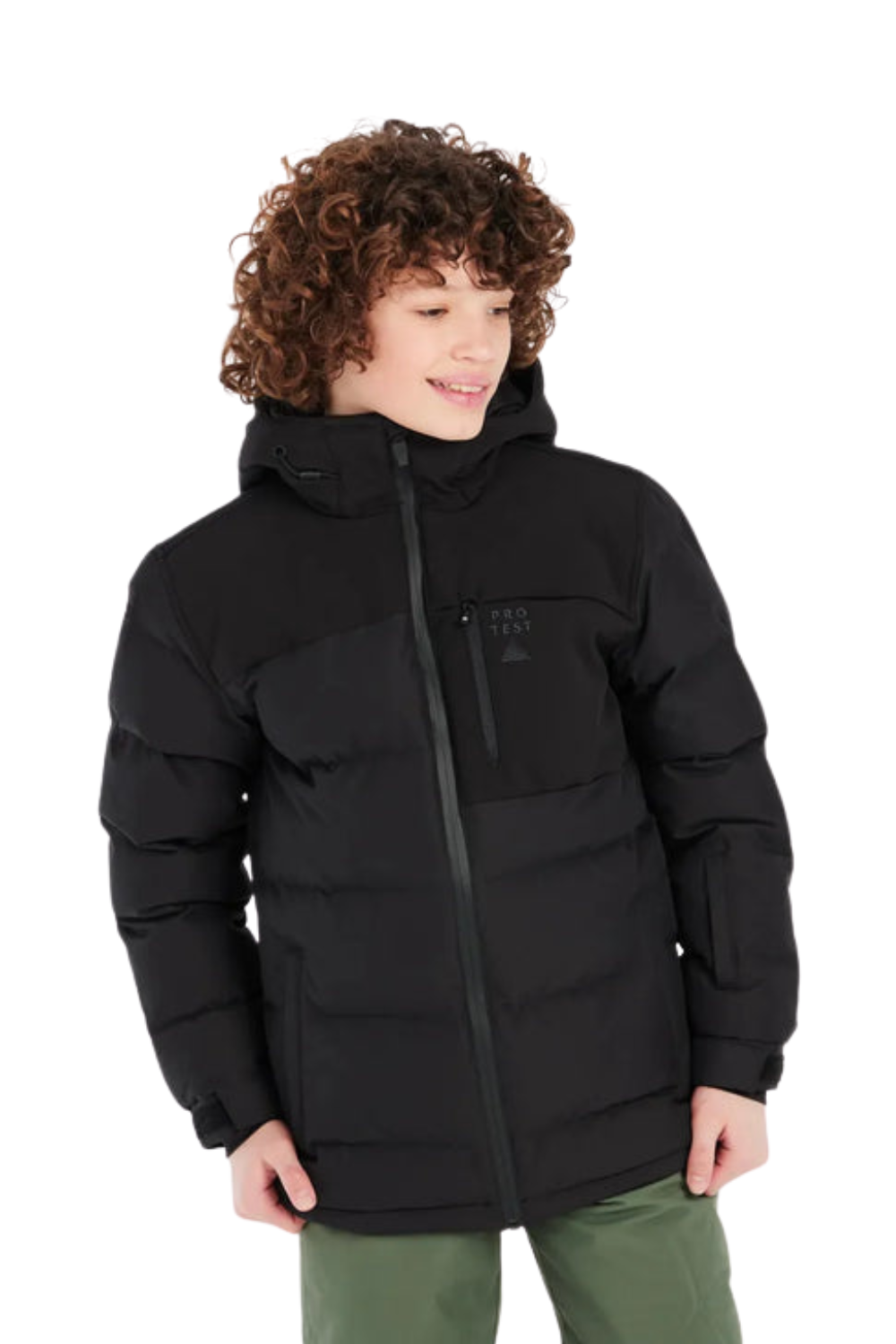 Protest Prtdevun Junior Snowjacket True Black