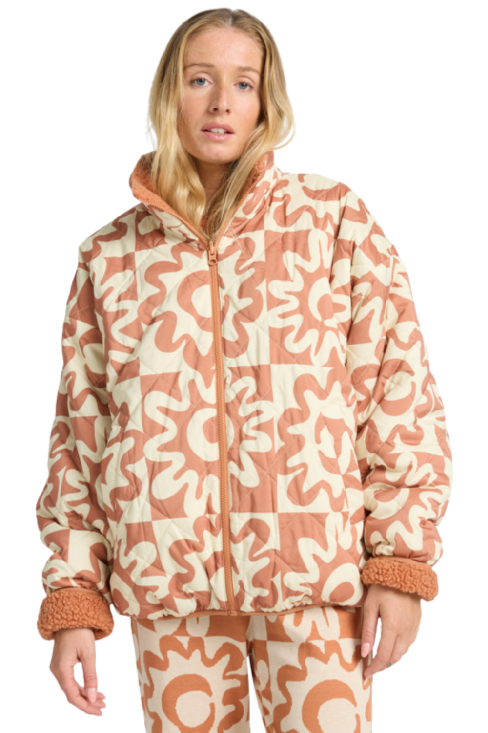 Billabong Cosmic Puffer Jacket Sunburnt