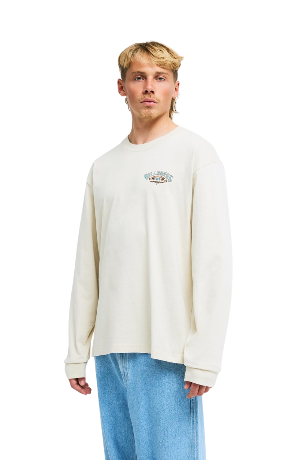 Billabong Heritage OG Mens Longsleeve T-Shirt Oatmeal