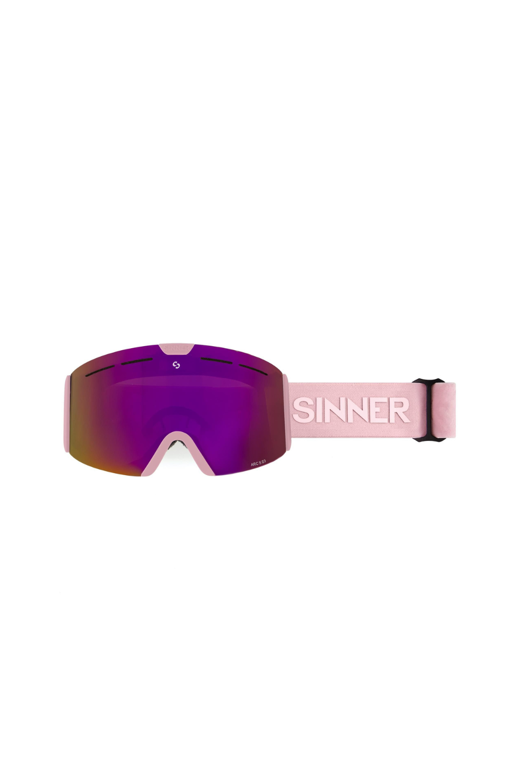 Sinner Arc S Snow Goggles Matte Light Pink