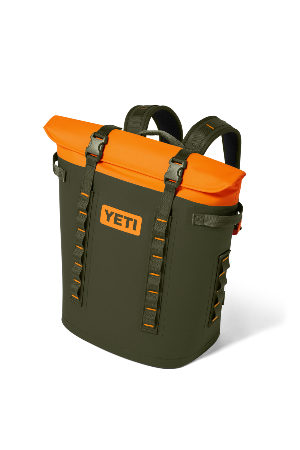 Yeti Hopper M20 Backpack Cooler Olive/King Crab Orange