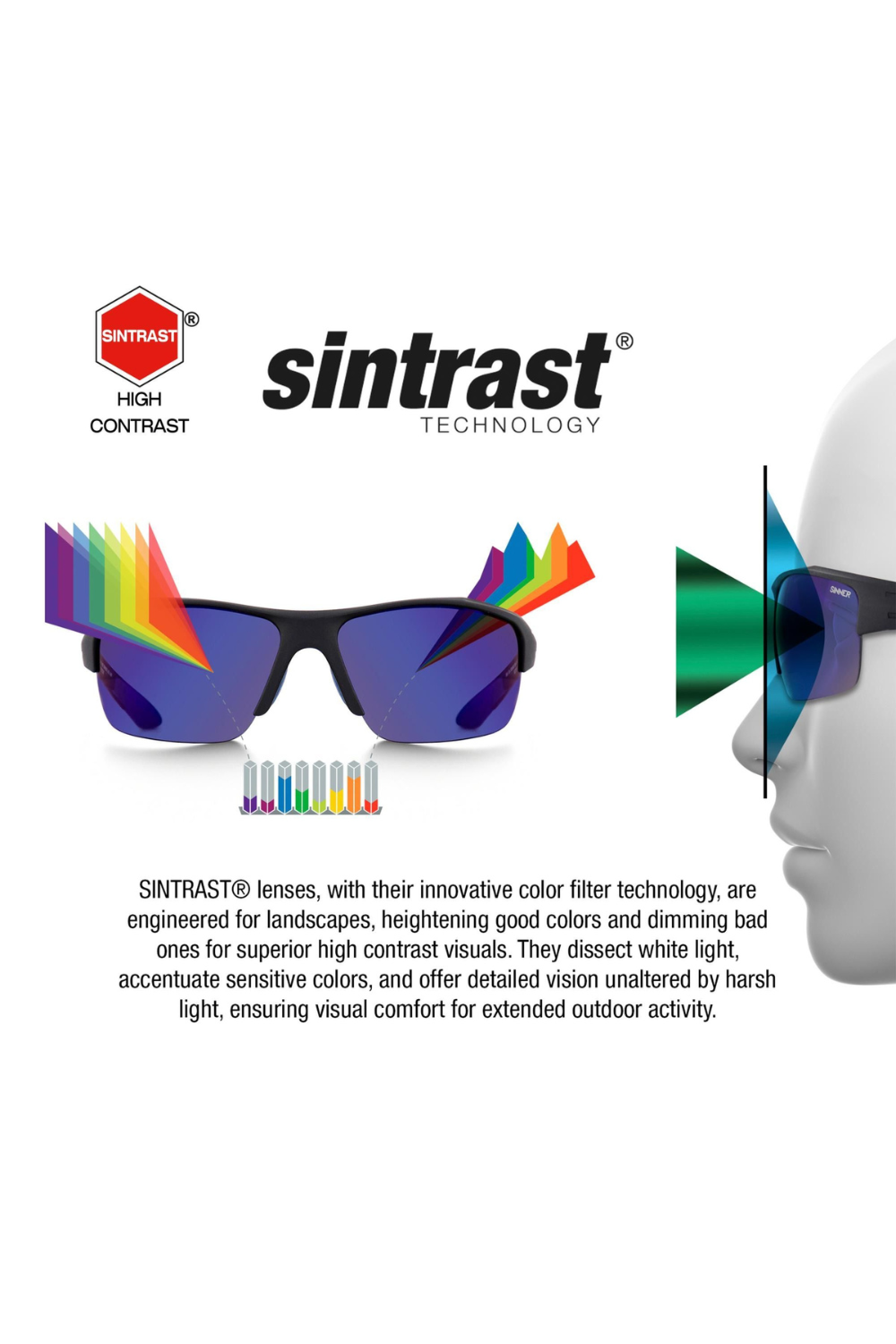 Sinner Boreas Snow Goggles Matte Black