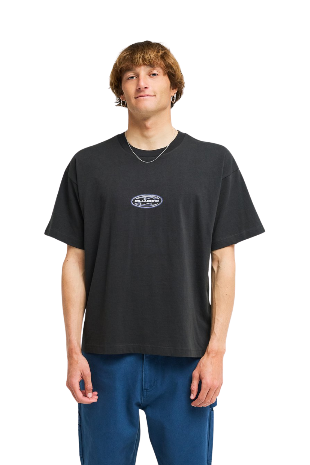 Billabong Bad Dog Wip OG Mens T-Shirt Washed Black