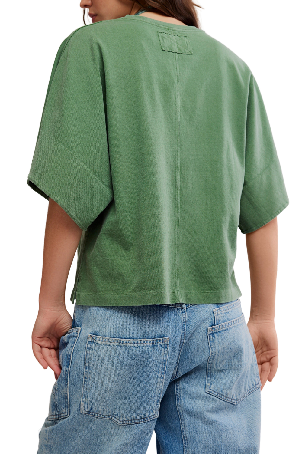 Free People Atlas Dolman Womens T-Shirt Forest Fairy