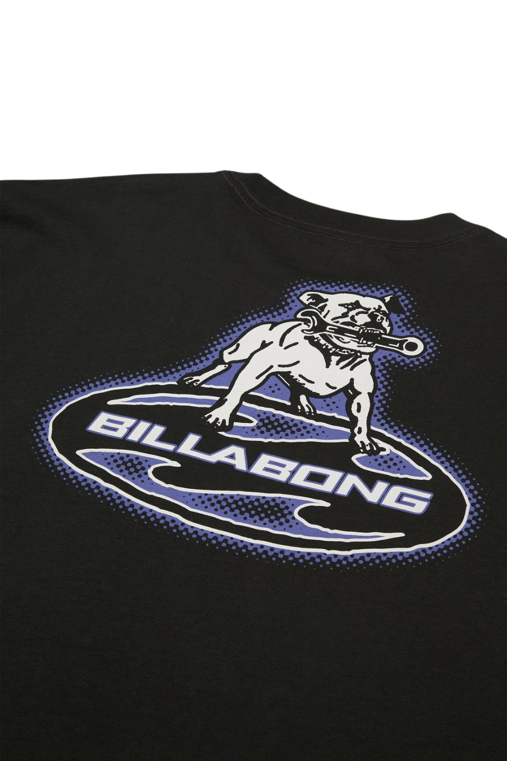 Billabong Bad Dog Wip OG Mens T-Shirt Washed Black
