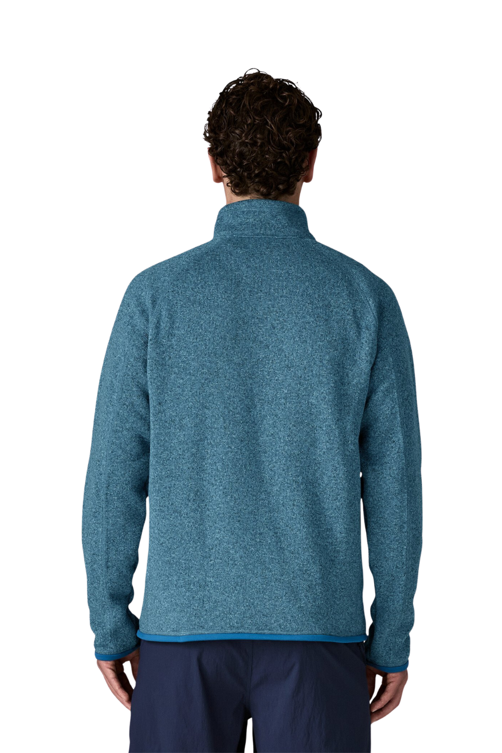 Patagonia Mens Better Sweater 1/4 Zip Aquatic Blue