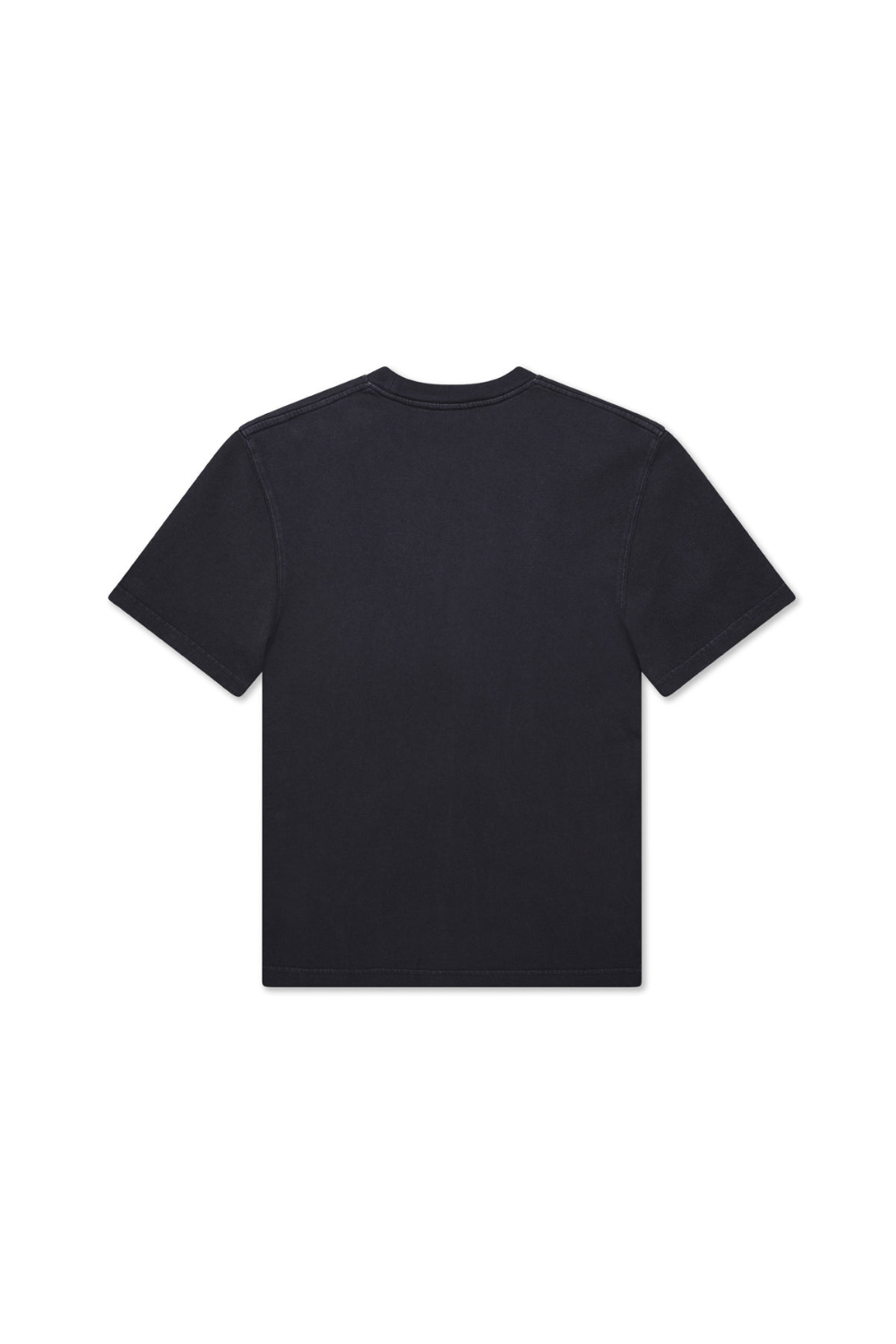 Deus Shield Mens Garment Dyed T-Shirt Black