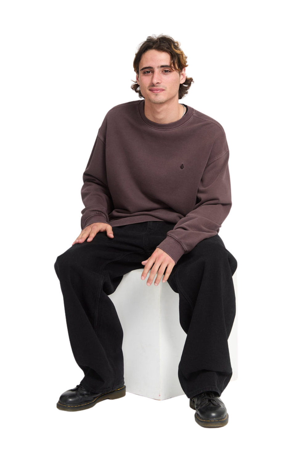 Volcom Single Stone Mens Sweatshirt Pistol Punch